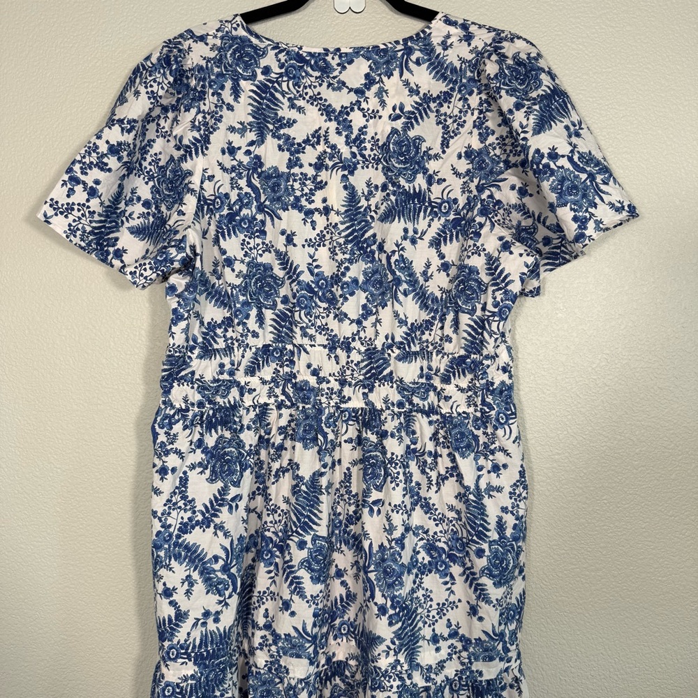 Anthropologie The Somerset Maxi Dress Blue and White Maxi Dress - Picture 9 of 15